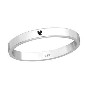 Sterling Silver Heart Ring